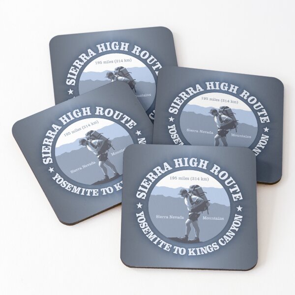 Item preview, Sierra High Route (BG) designed and sold by curranmorgan.