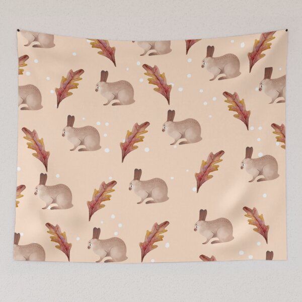 Item preview, Cute Autumn Bunny Rabbits designed and sold by MNCO.