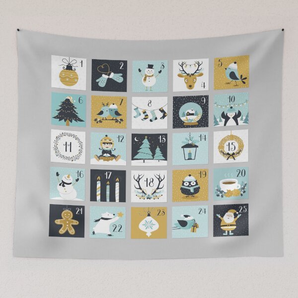 Item preview, Cute Christmas Advent Calendar designed and sold by TamGustam.