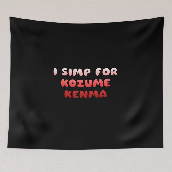Item preview, I SIMP FOR KOZUME KENMA GRAPHIC designed and sold by heyjessicaho.