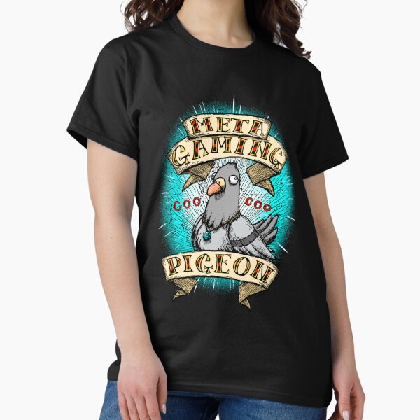 Item preview, Meta Gaming Pigeon Colorized designed and sold by CriticalLOL.