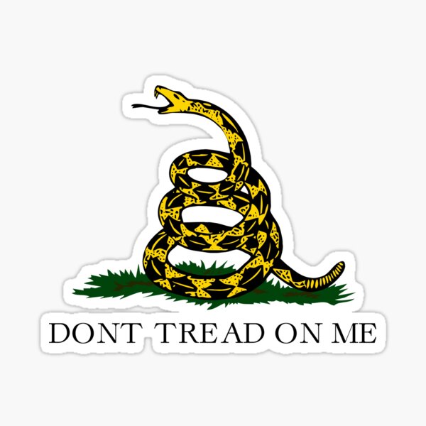 NO STEP ON SNEK FLAG PATCH GASDEN Don't Tread on Me TACTICAL ARMY MEME