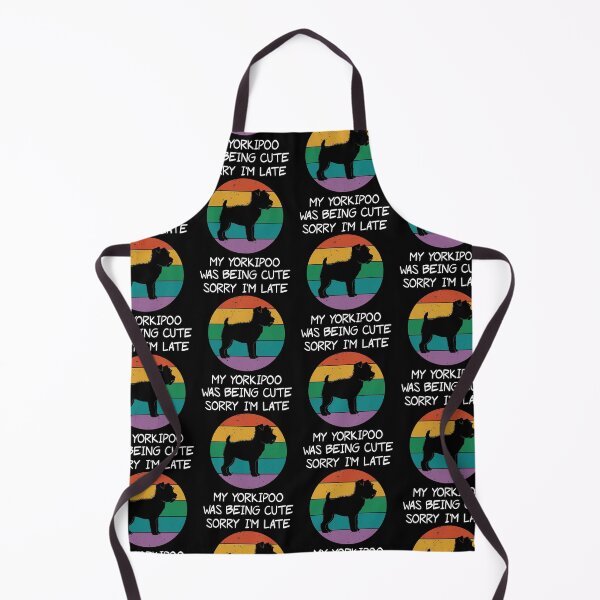 Item preview, Funny Dog Owner Being Cute Yorkipoo design designed and sold by jakehughes2015.