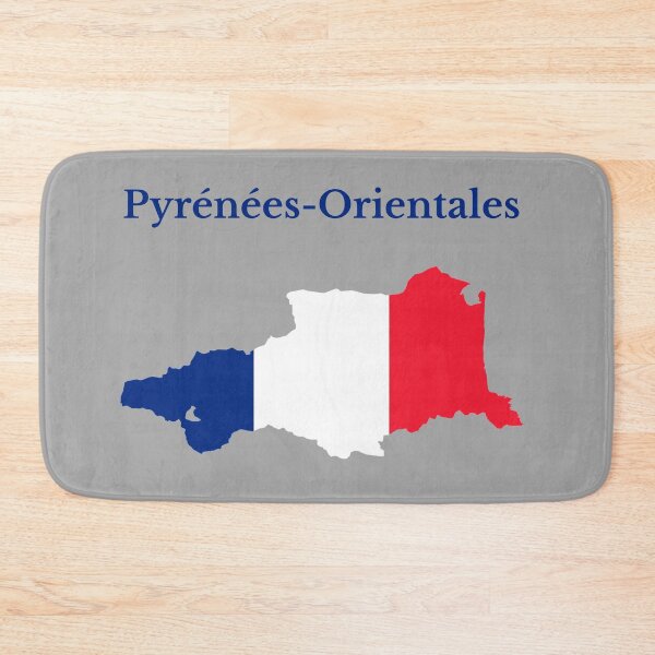 Item preview, Pyrenees-Orientales (Pyrénées-Orientales) Map, France, French Department designed and sold by marosharaf.
