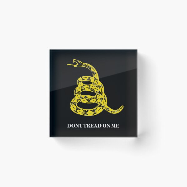 Item preview, Yellow Snake Gadsden flag - Don't tread on me designed and sold by LibertarianSt.