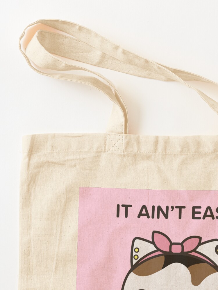 Alternate view of Chainsaw the Cat Tote Bag