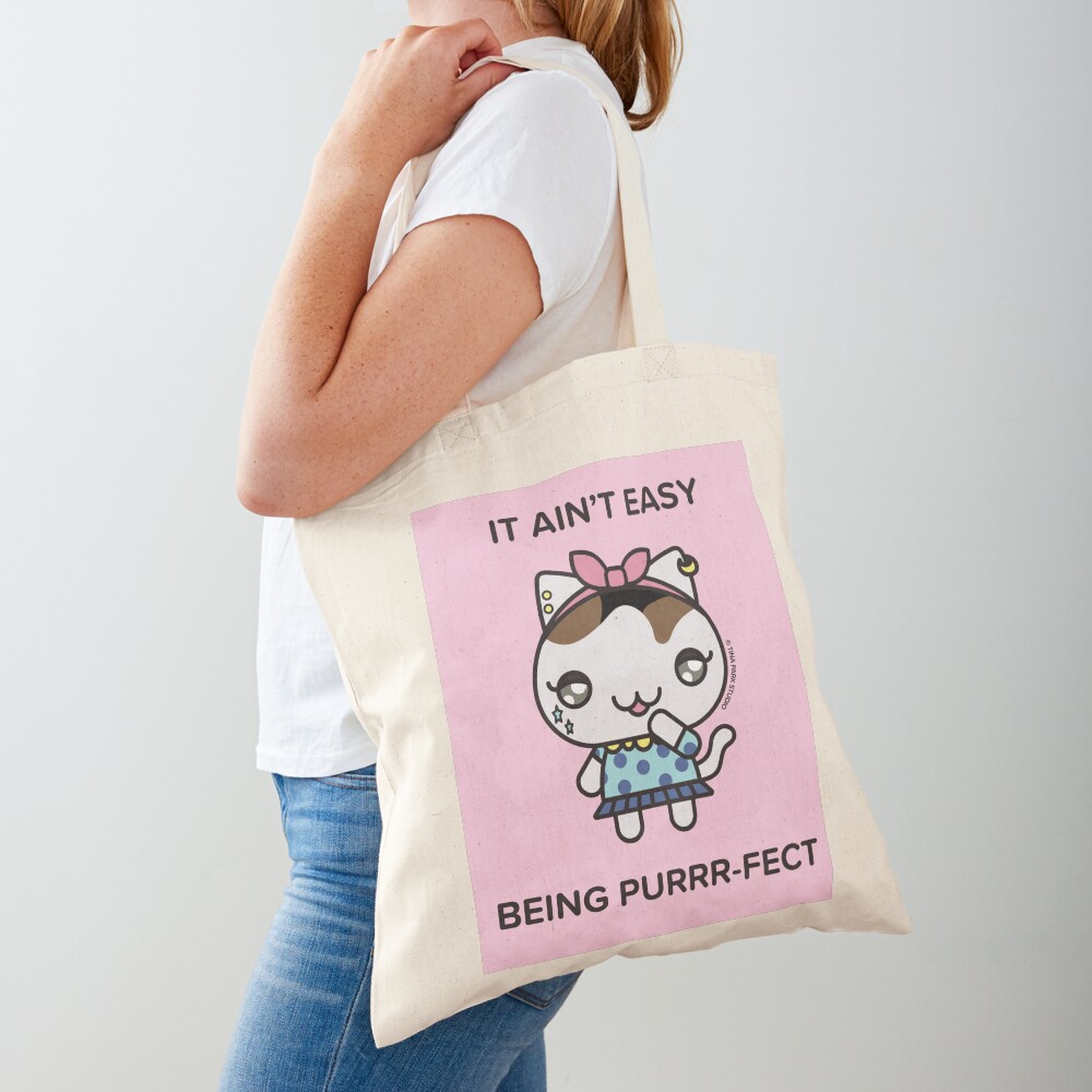Chainsaw the Cat Tote Bag