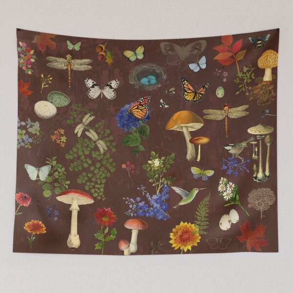 Item preview, Vintage cottage core in earthtones  designed and sold by Sue Zipkin.