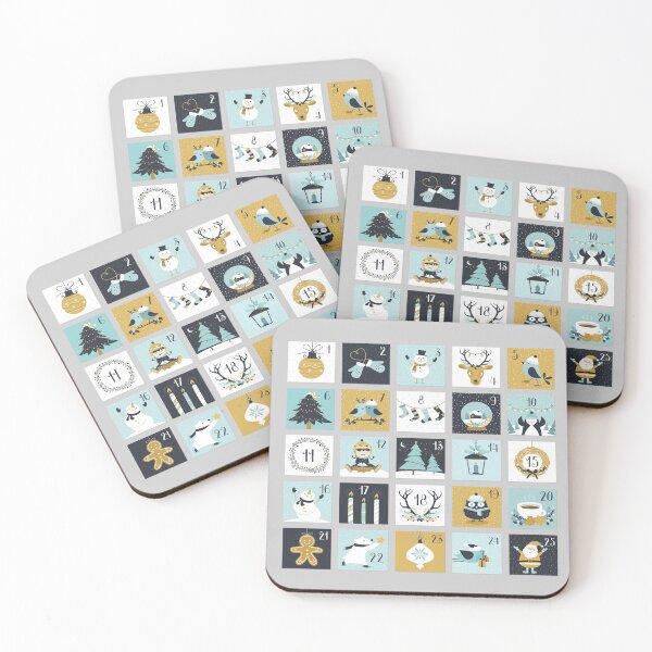 Item preview, Cute Christmas Advent Calendar designed and sold by TamGustam.