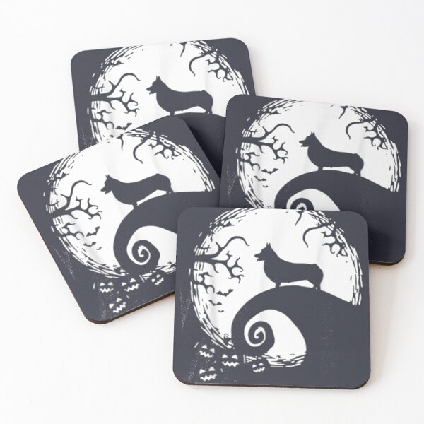 Item preview, Funny cardigan welsh corgi shadow moon designed and sold by linhkaphung.