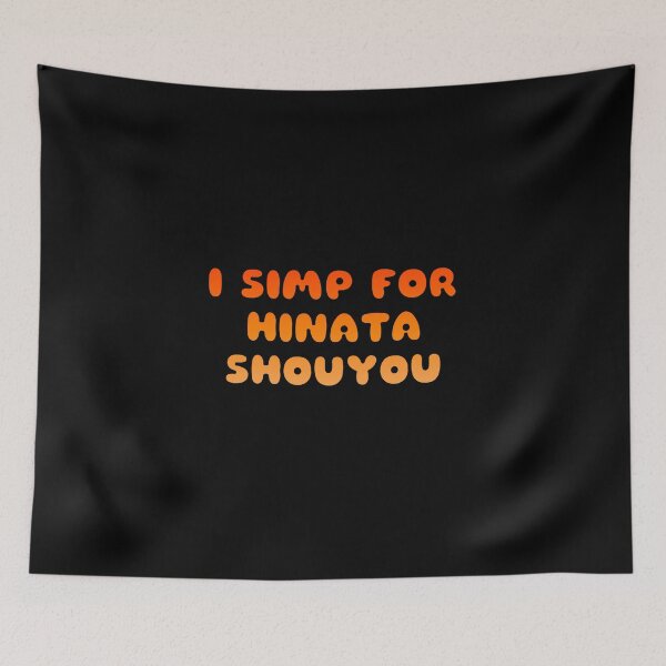 Item preview, I SIMP FOR HINATA SHOUYOU GRAPHIC designed and sold by heyjessicaho.