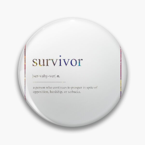 Item preview, SURVIVOR 523 Watercolor Map Yoga Quote Definition designed and sold by vividpixelusa.