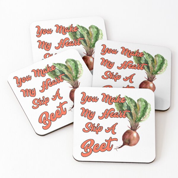 Item preview, You Make My Heart Skip A Beet designed and sold by TheButtonCrew.