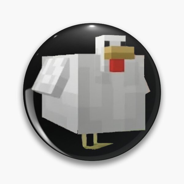 fat minecraft chicken Pin