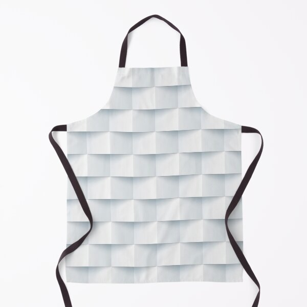 Item preview, White 3D squares pattern designed and sold by smARTwork.