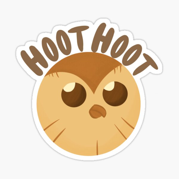 The owl house hooty sticker