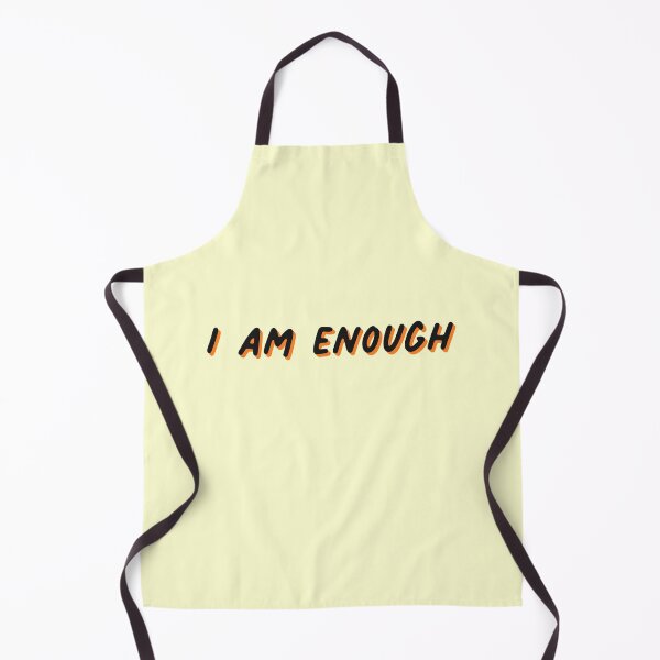 Item preview, I Am Enough Motivate Retro Orange designed and sold by thefrshmachine.