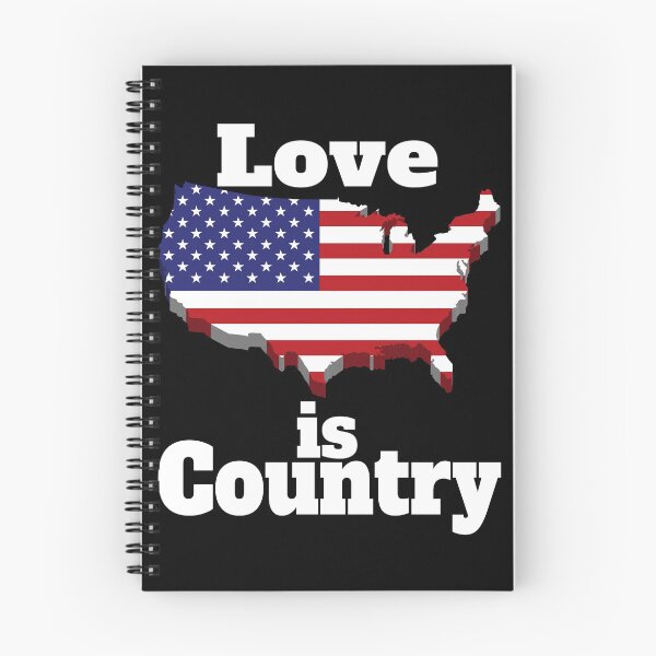 Item preview, love of country t shirts designed and sold by Recoshet.