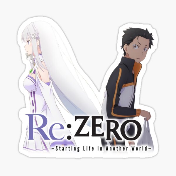 Re Zero Logo Stickers Redbubble