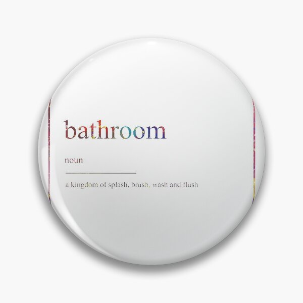Item preview, BATHROOM 531 Watercolor Map Yoga Quote Definition designed and sold by vividpixelusa.