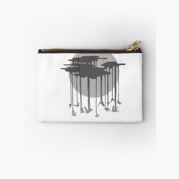 Item preview, Flock Of Rain In Gloomy Grey designed and sold by Roesbery.