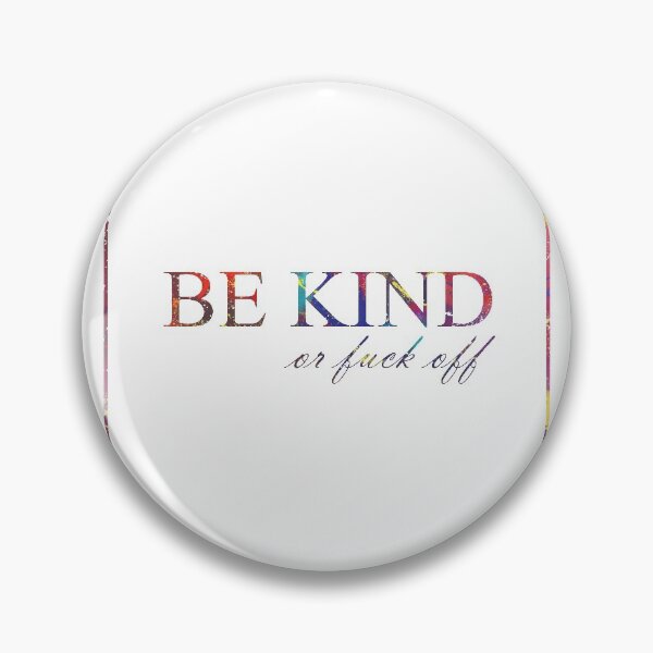 Item preview, BE KIND OR FUCK OFF 539 Watercolor Map Yoga Quote designed and sold by vividpixelusa.