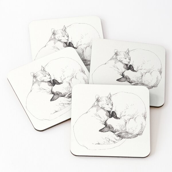 Item preview, Chinky and Chang ~ yin and yang designed and sold by Roz McQuillan Fine Art & Photography.