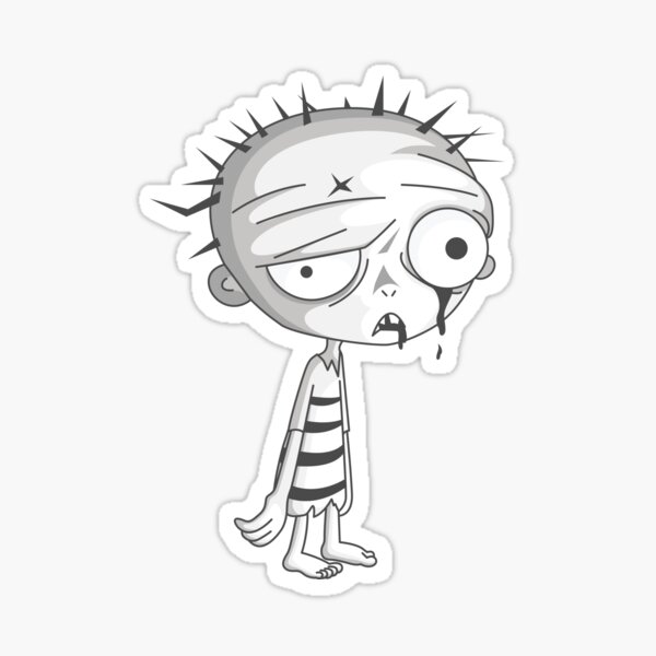 Artikel-Vorschau von Zombie Kid, designt und verkauft von collectiarts.