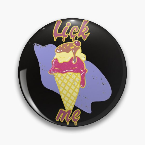 Item preview, Lick Me - Ice Cream Funny Graphic Art designed and sold by SkadiSuede.