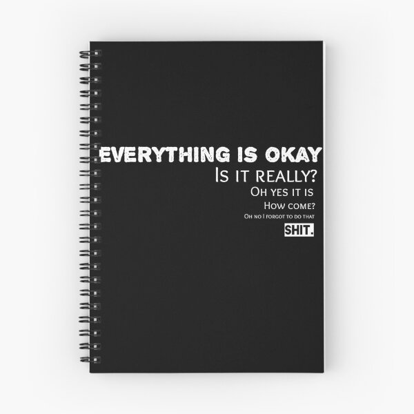 Item preview, Everything is okay designed and sold by BleuBlue.