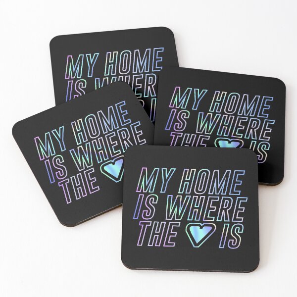 Item preview, My home is where the heart is (rainbow) designed and sold by didijuca.
