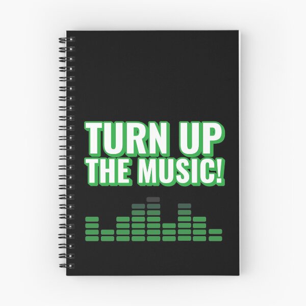 Item preview, Turn Up The Music equalizer designed and sold by Arva-Designs.