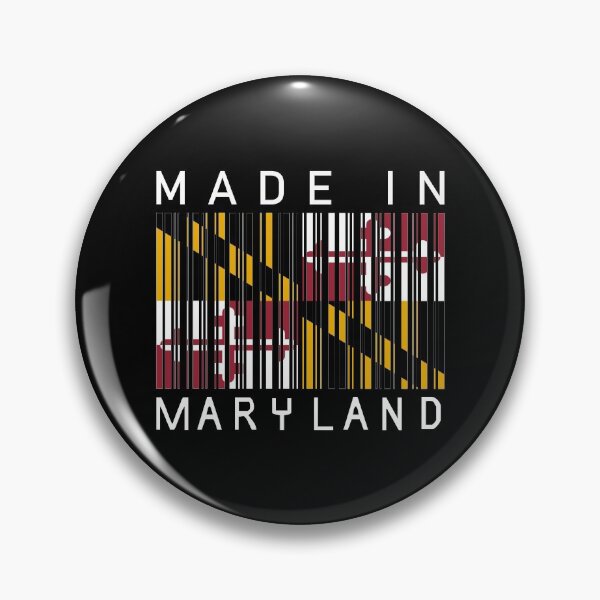 Item preview, Made In Maryland Barcode designed and sold by hockeng.
