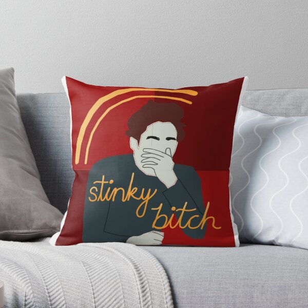 Edward Says You Smell Throw Pillow
