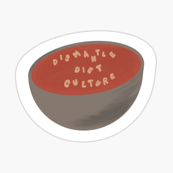 Item preview, Alphabet Soup - Dismantle Diet Culture  designed and sold by bnpuryear.