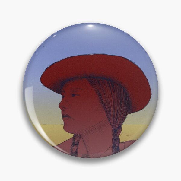 Item preview, red cowgirl designed and sold by greenbeanbella.