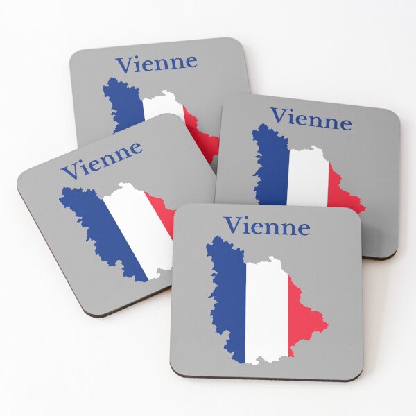 Aperçu de l'œuvre Carte de Vienne, France, Département français créée et vendue par marosharaf.