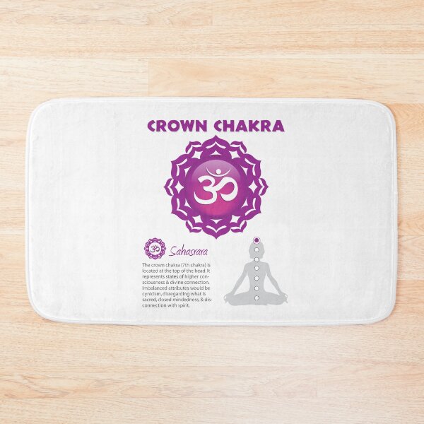 Item preview, Crown Chakra Chart - 12 designed and sold by chakraplaza.