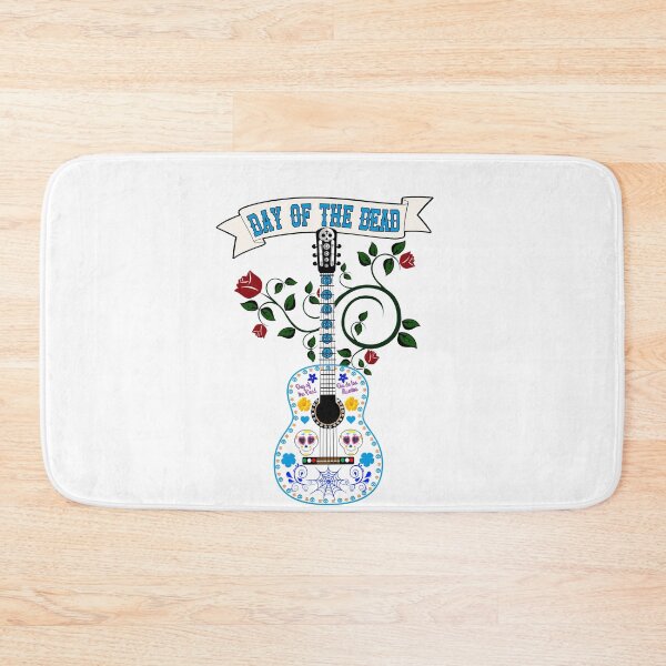 Item preview, Mexican Sugar Skull Guitar Day of the Dead for Men T-shirt designed and sold by Optimus-Designs.