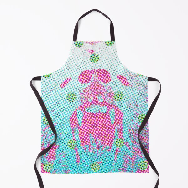 Item preview, Oso Grizzly Pixellated Lunares Rosa Verdes designed and sold by Handstand365.