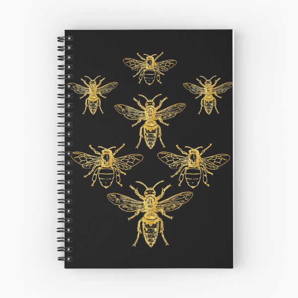 Item preview, Golden Bees - Honey Bee Insect Bug designed and sold by StickerArtwork.