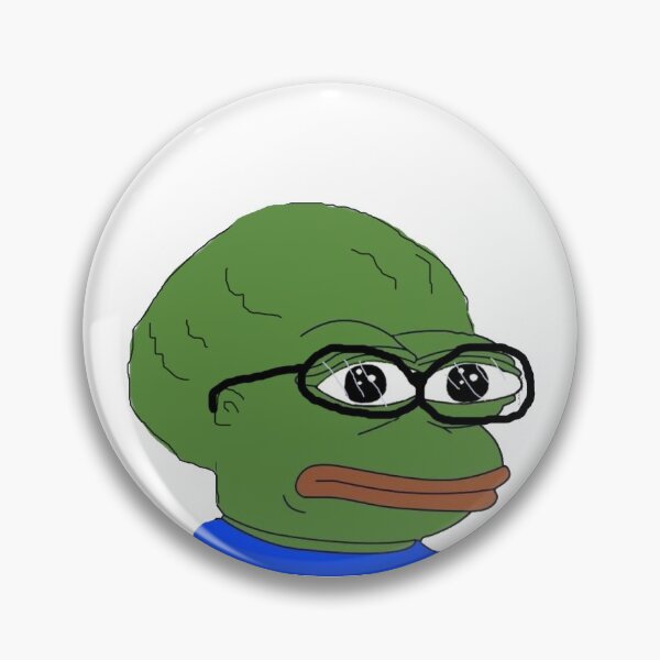 Item preview, Pepe Frog Smart, Big Brain designed and sold by DesignAnchor.