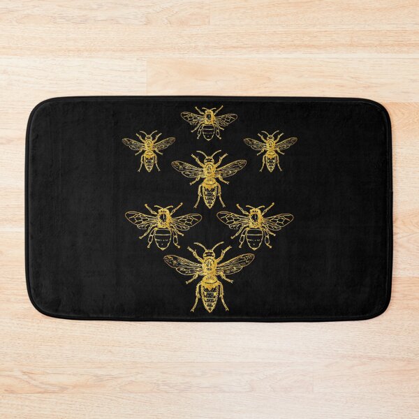 Item preview, Golden Bees - Honey Bee Insect Bug designed and sold by StickerArtwork.