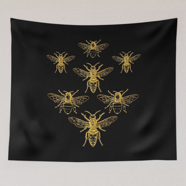 Item preview, Golden Bees - Honey Bee Insect Bug designed and sold by StickerArtwork.