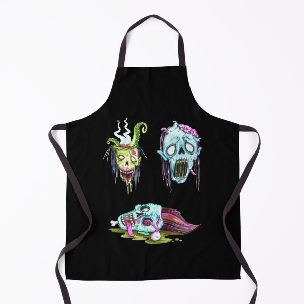 Item preview, Watercolor Zombie Guys Halloween Horror designed and sold by TheButtonCrew.