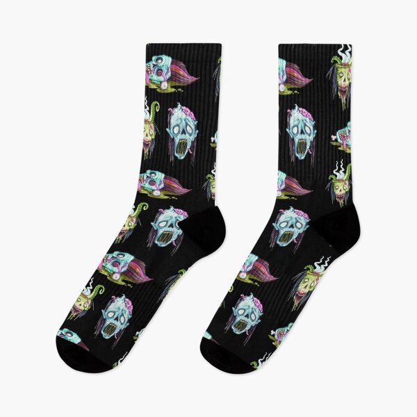 Item preview, Watercolor Zombie Guys Halloween Horror designed and sold by TheButtonCrew.