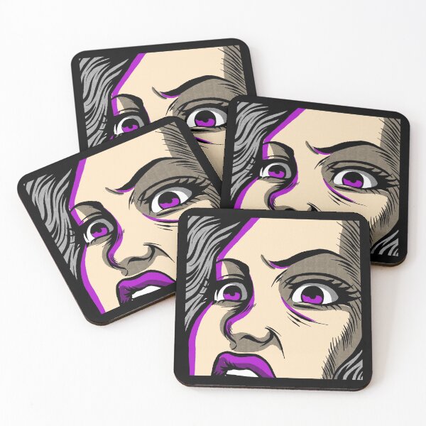 Item preview, Frightened Angry Woman. B Grade Movie. Retro Cool. designed and sold by shirtdan.