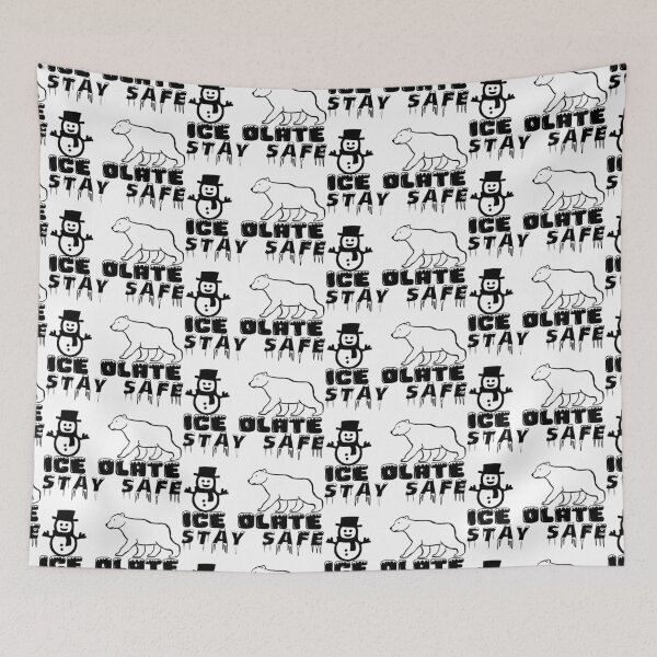 Item preview, Stay Safe Ice olate designed and sold by DomGDesign.
