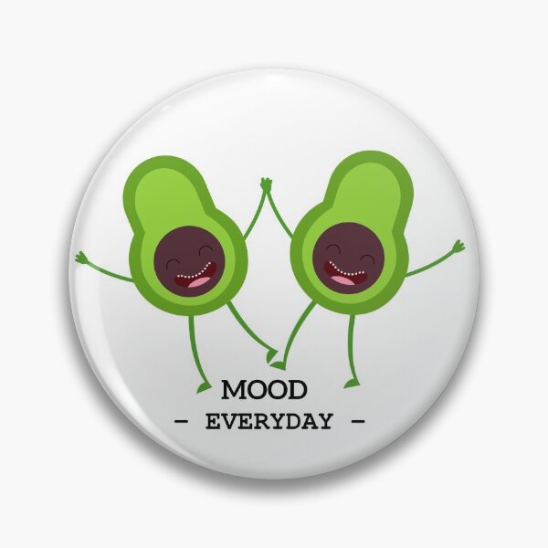 Item preview, Avocado couple -mood every day designed and sold by nnwanwiiz.