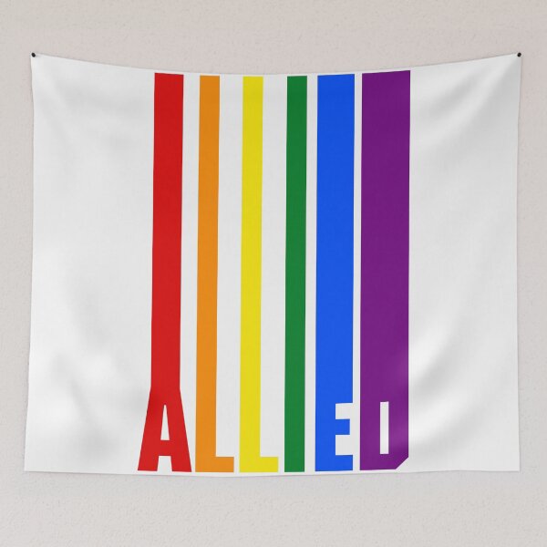 Item preview, Allied Gay Support designed and sold by Handstand365.